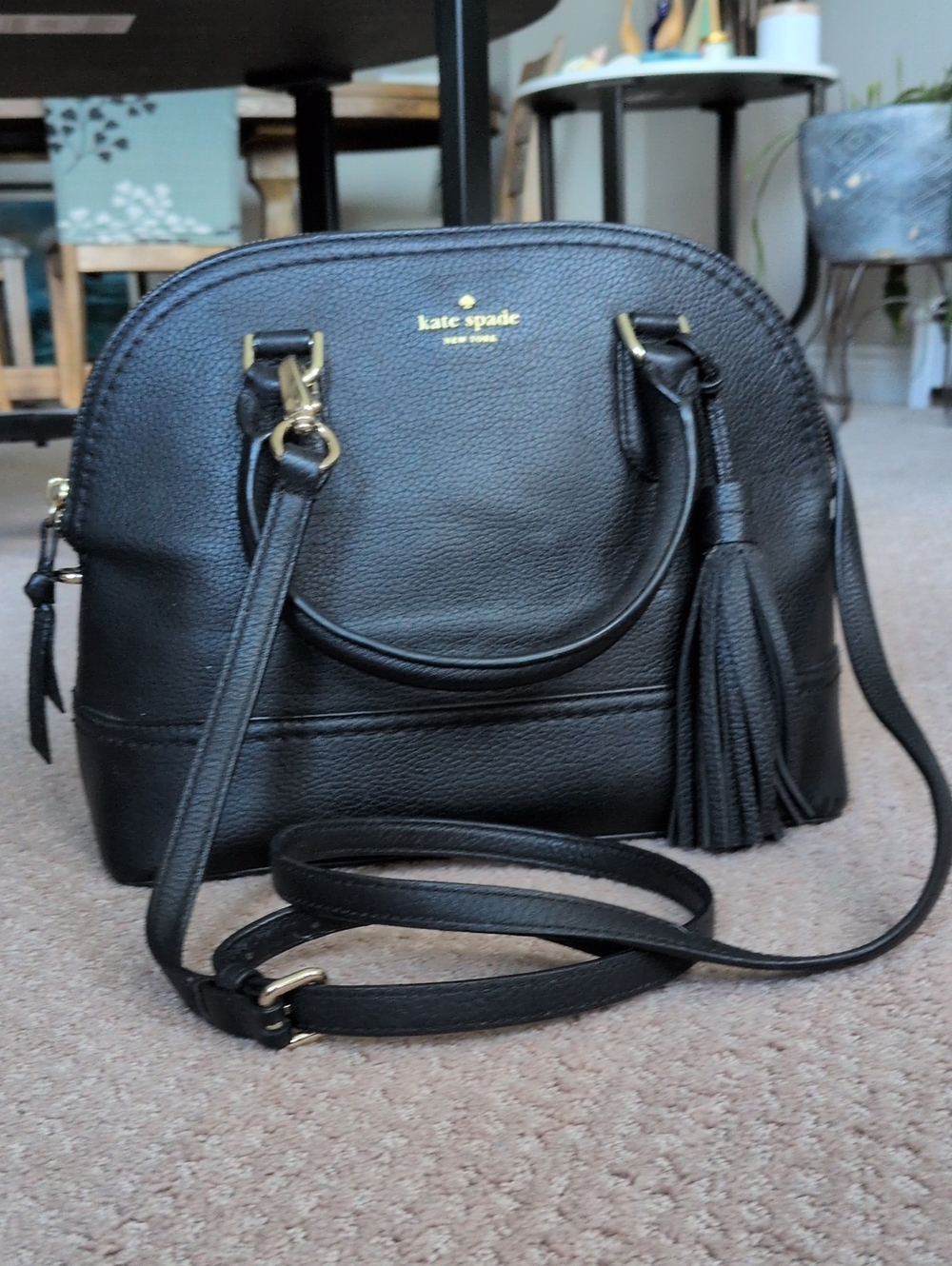Kate Spade New York Laurel Way Evie Dome Satchel Crossbody (Style WKRU4438)